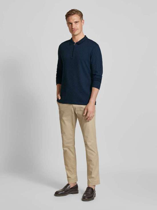 Рубашка-поло с короткой молнией