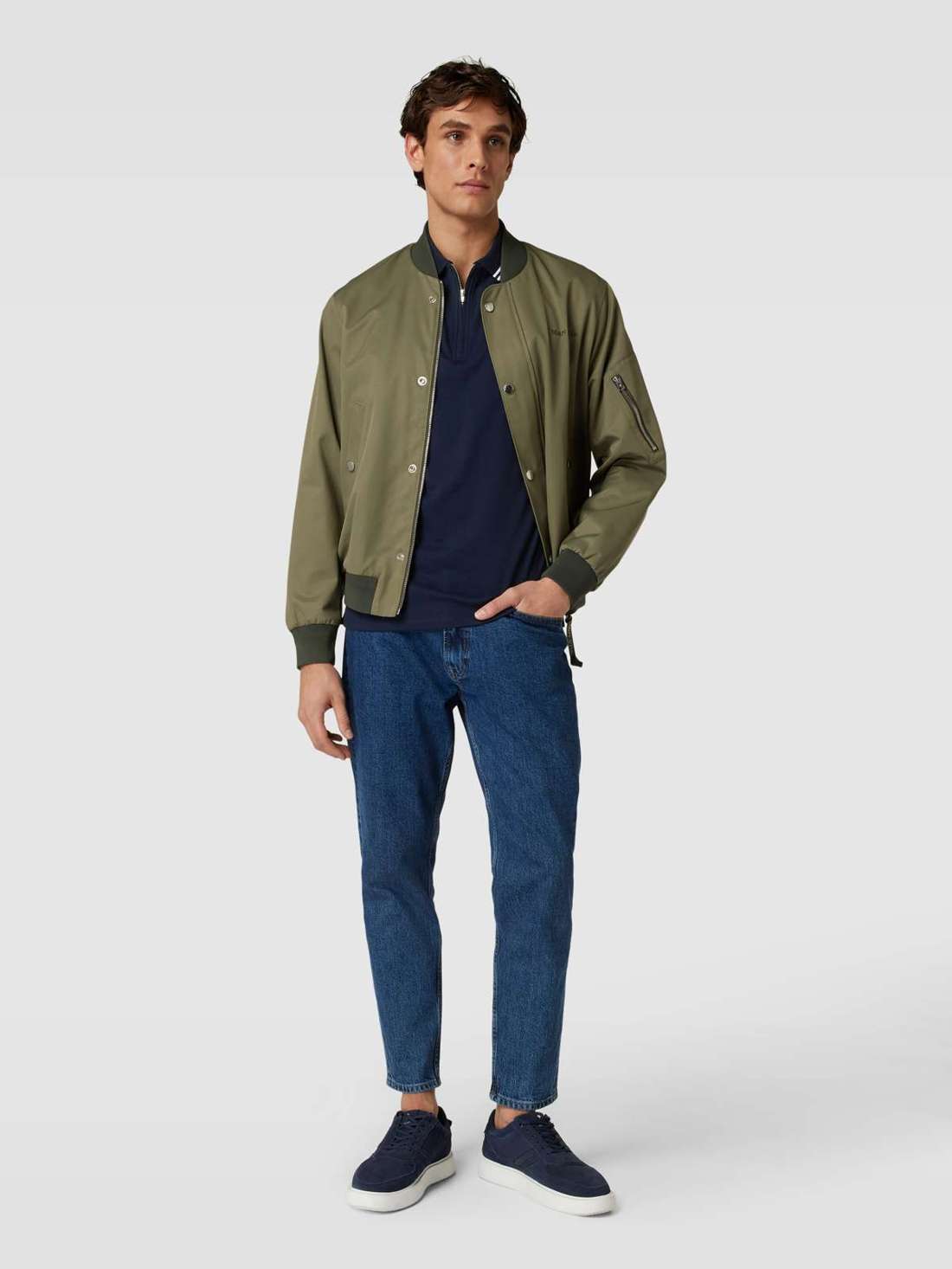 Рубашка-поло приталенного кроя с этикеткой TOULOUSE