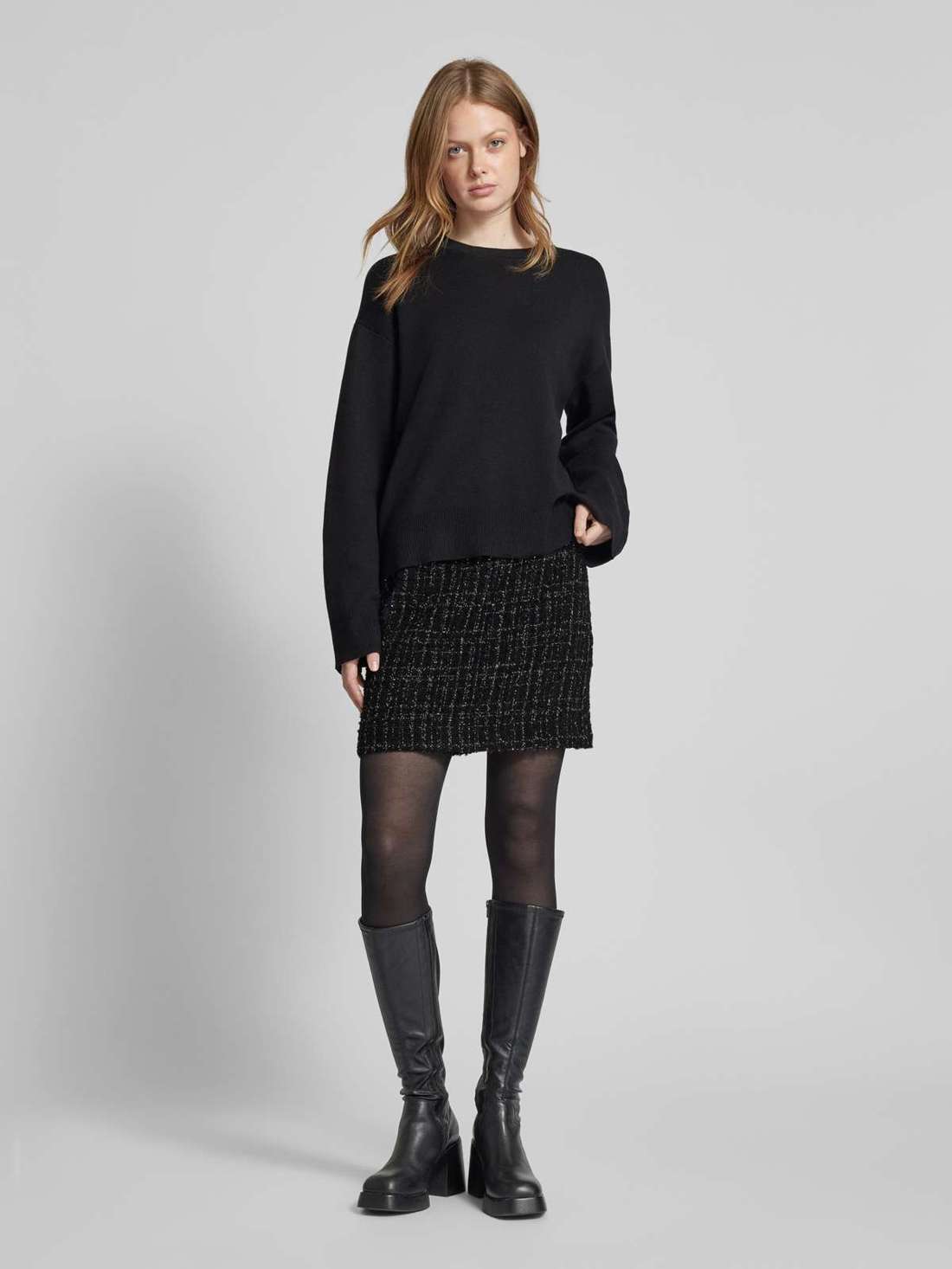 Мини-юбка с молнией сзади Viliana