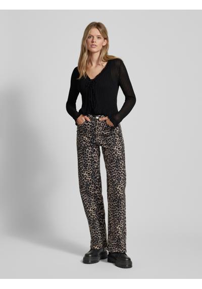 Кардиган полупрозрачного дизайна ALLISON