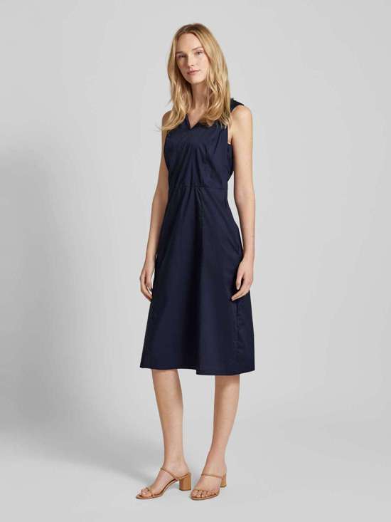 Ярусное платье миди