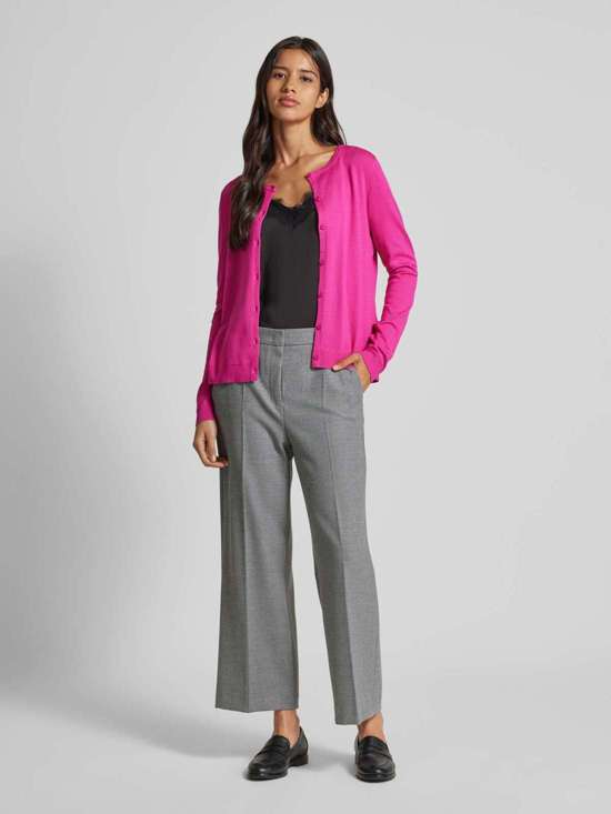 Кардиган с планкой на пуговицах