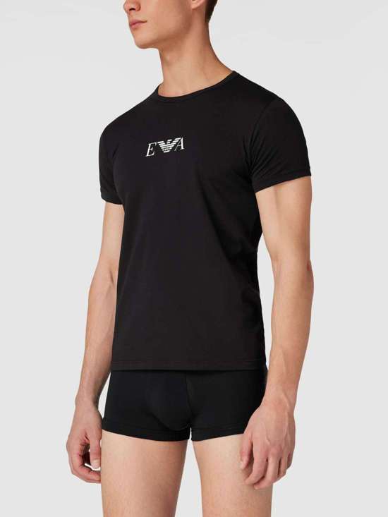 Футболка с принтом этикетки в упаковке 2 шт