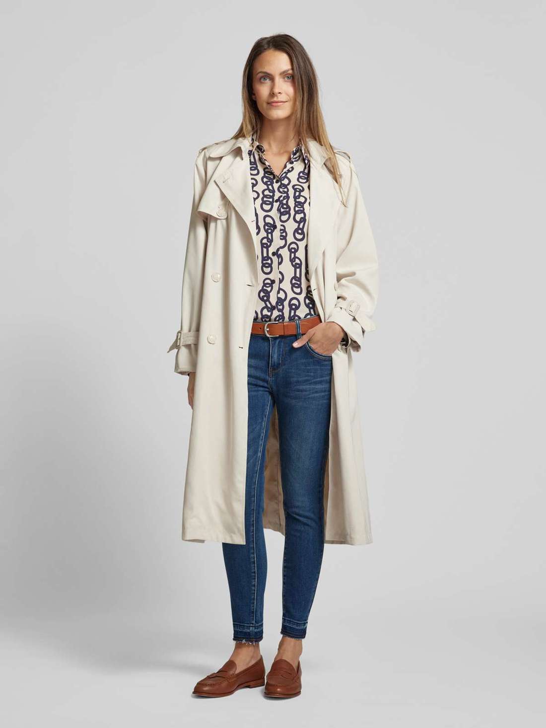 Джинсы скинни с отделкой пайетками CHERRY