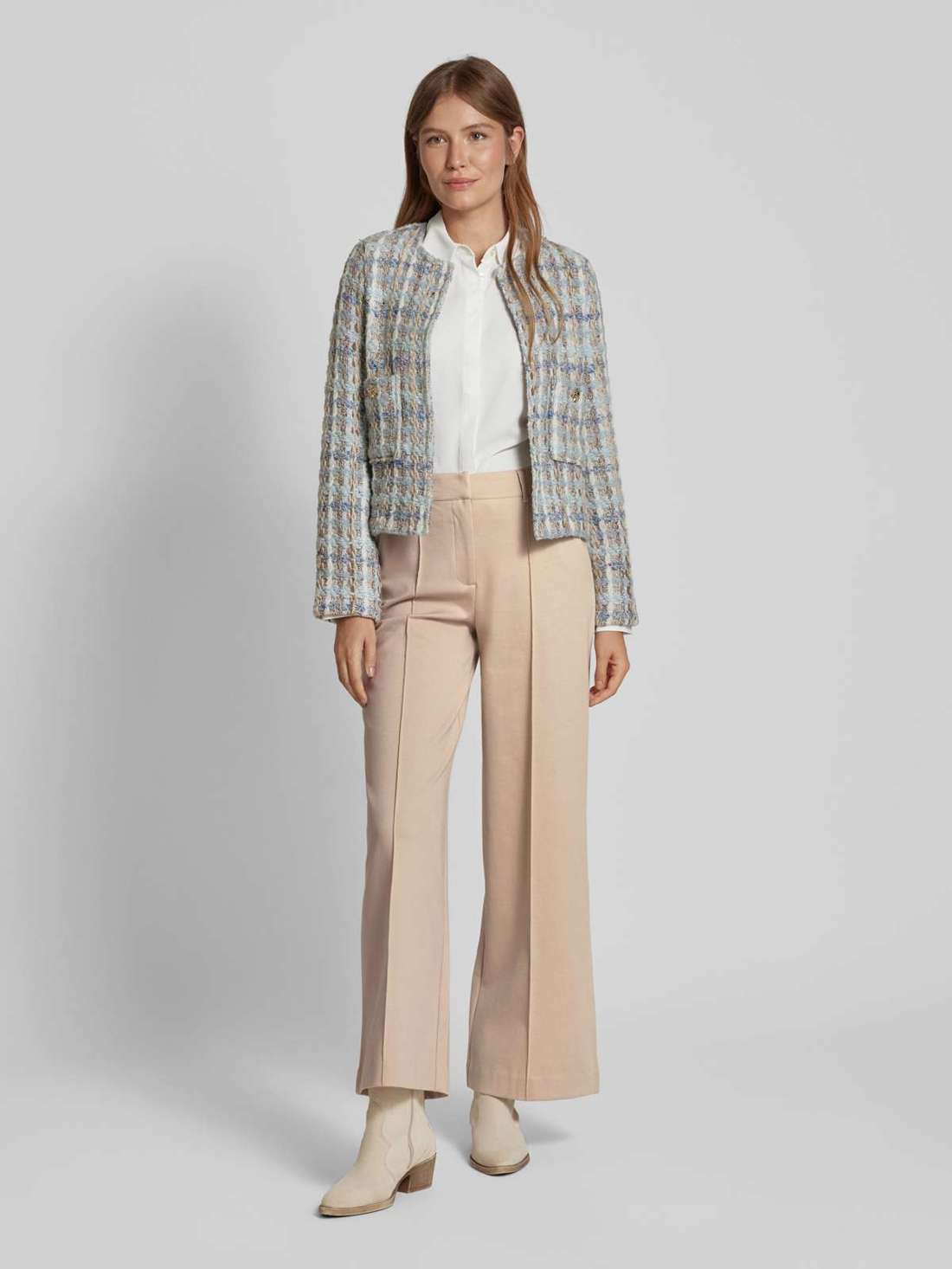 Кюлоты с прижатыми складками Kate