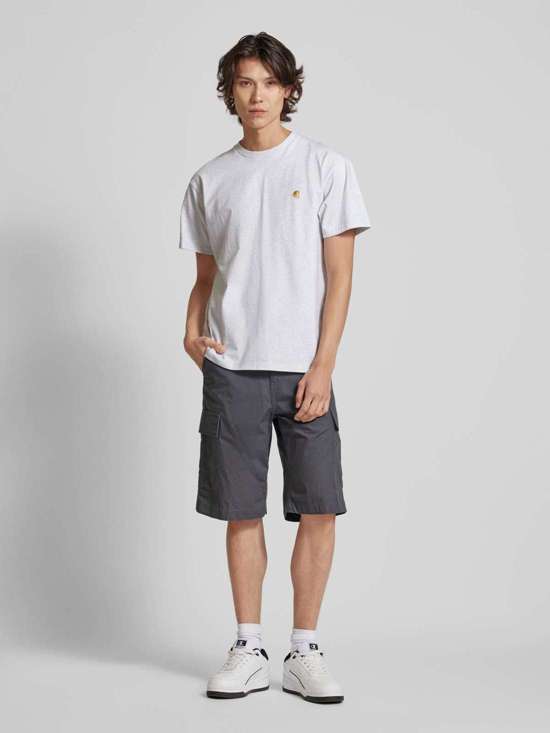 Шорты-карго на пуговицах и молнии