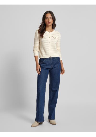 Кардиган обычного кроя с ложными нагрудными карманами VIOLETTA