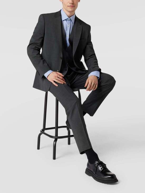 Костюмные брюки однотонного дизайна