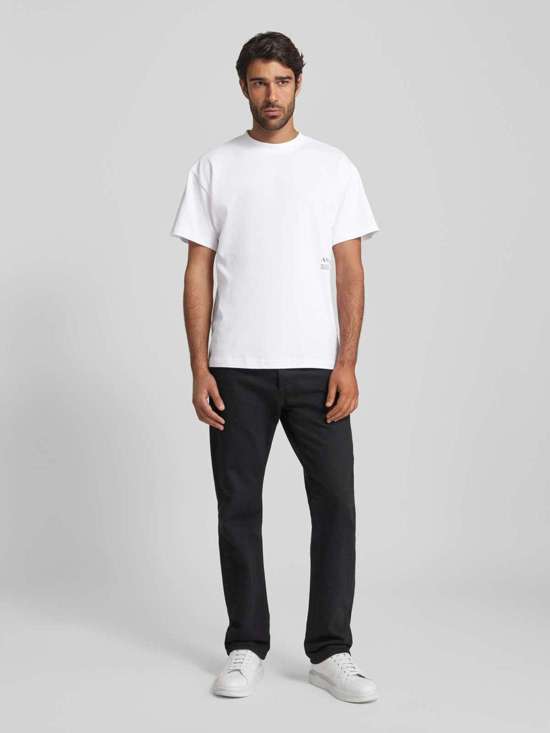 Футболка с принтом этикетки RAVI