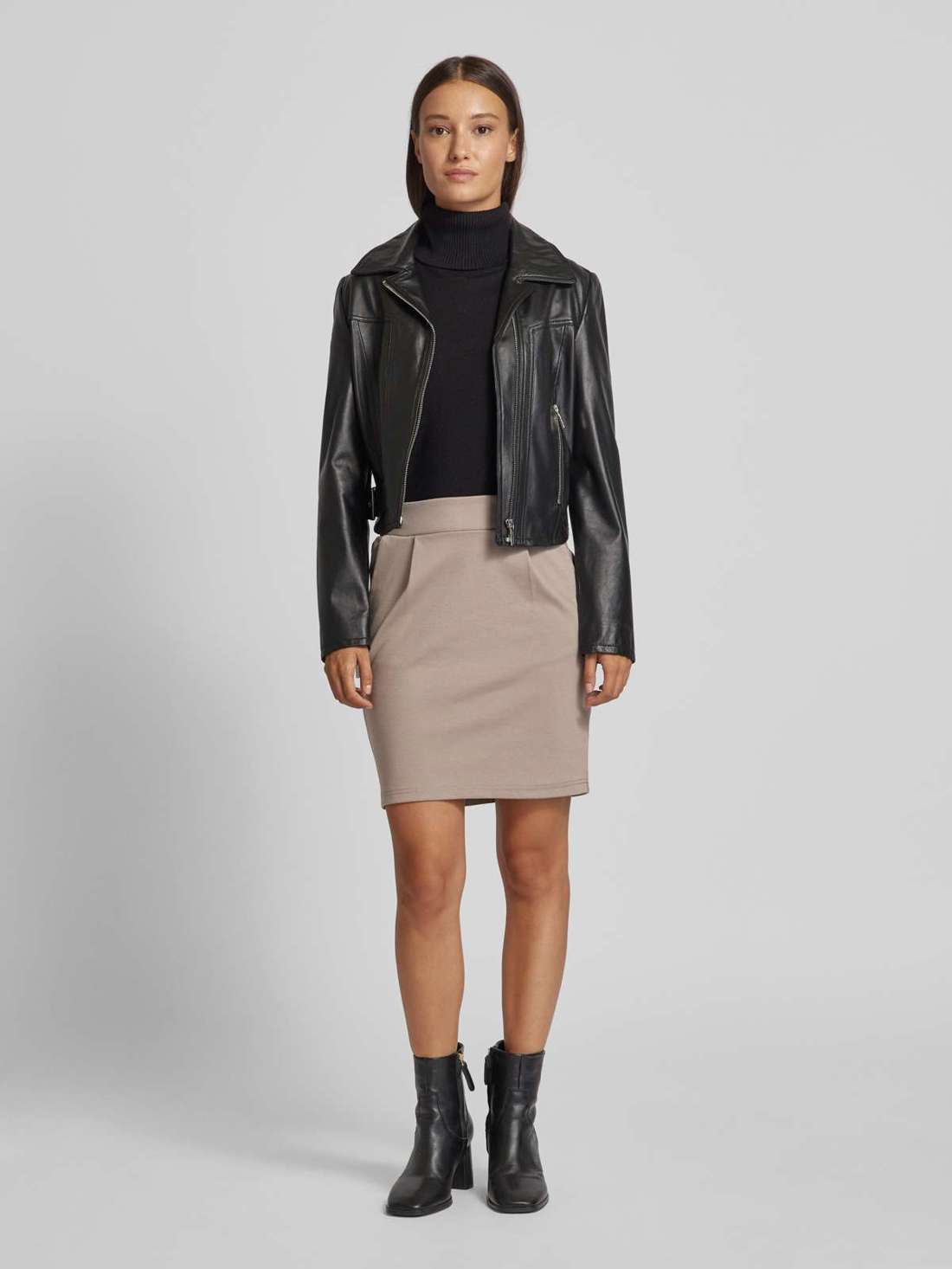 Мини-юбка со складками Kate