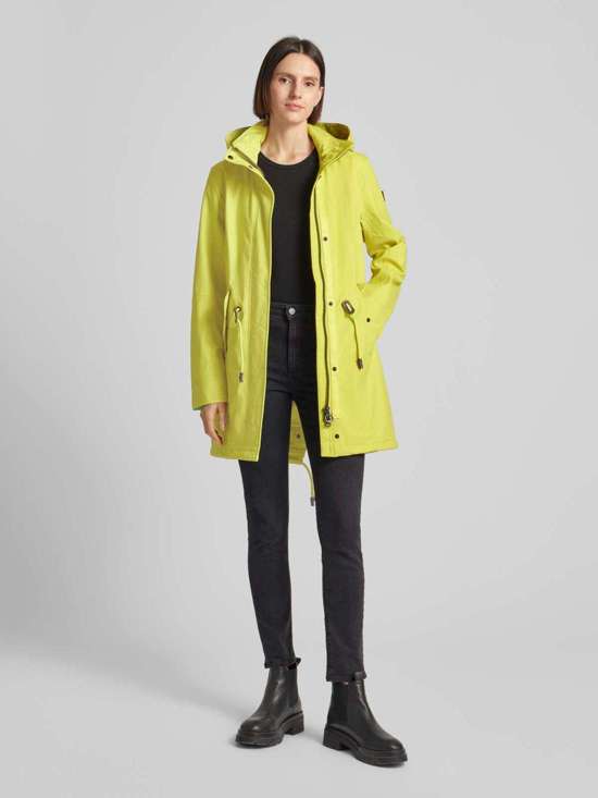 Функциональная куртка фигурного кроя с воротником стойкой CORNFIELD