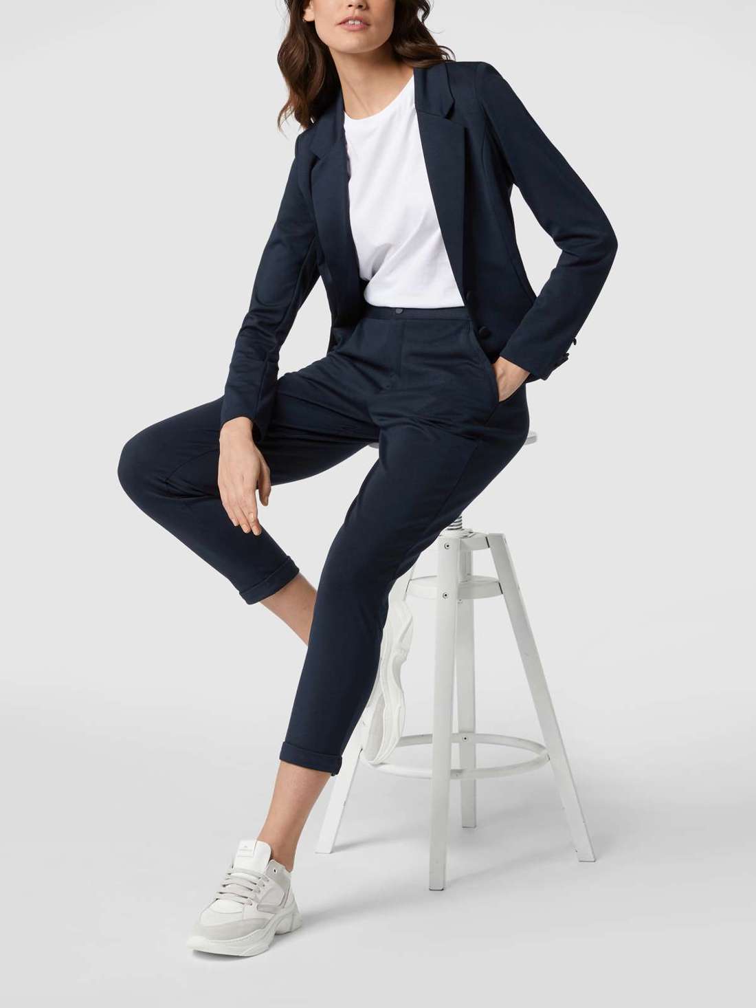 Блейзер с планкой на 2 пуговицах и вискозным наполнением NANNI