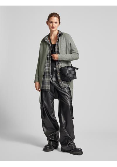 Вязаный кардиган с накладными карманами RIVER