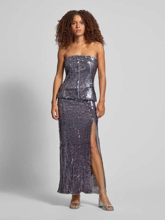 Топ-бандо с отделкой пайетками Johanna