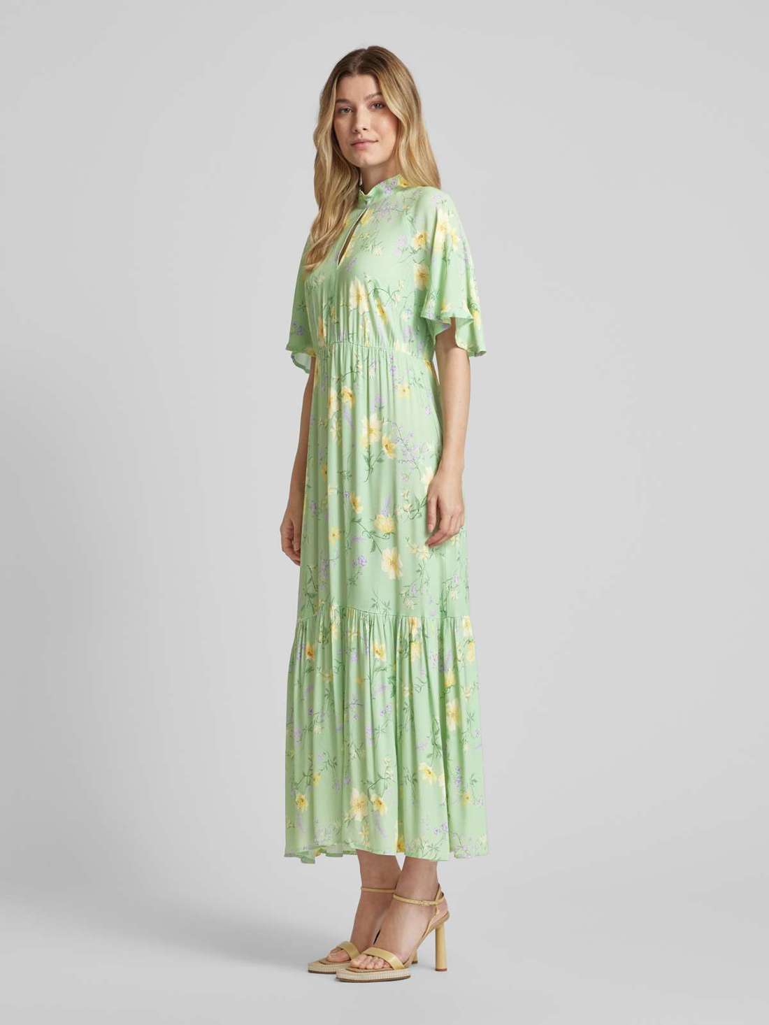 Платье макси из вискозы Moki