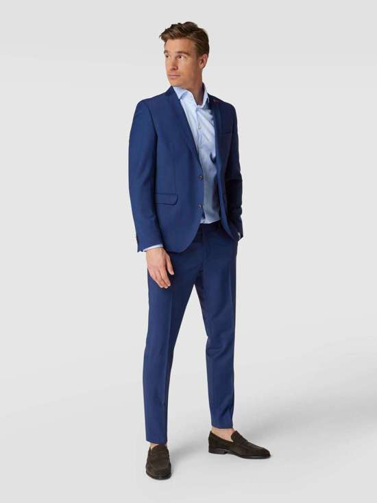 Костюмные брюки узкого кроя на эластичной подкладке