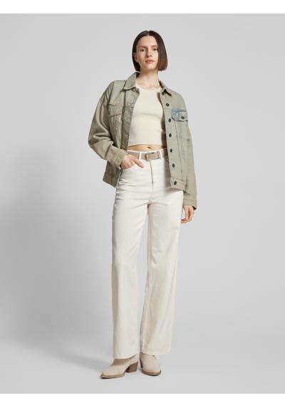 Джинсы стандартного кроя с пятью карманами REBECCA