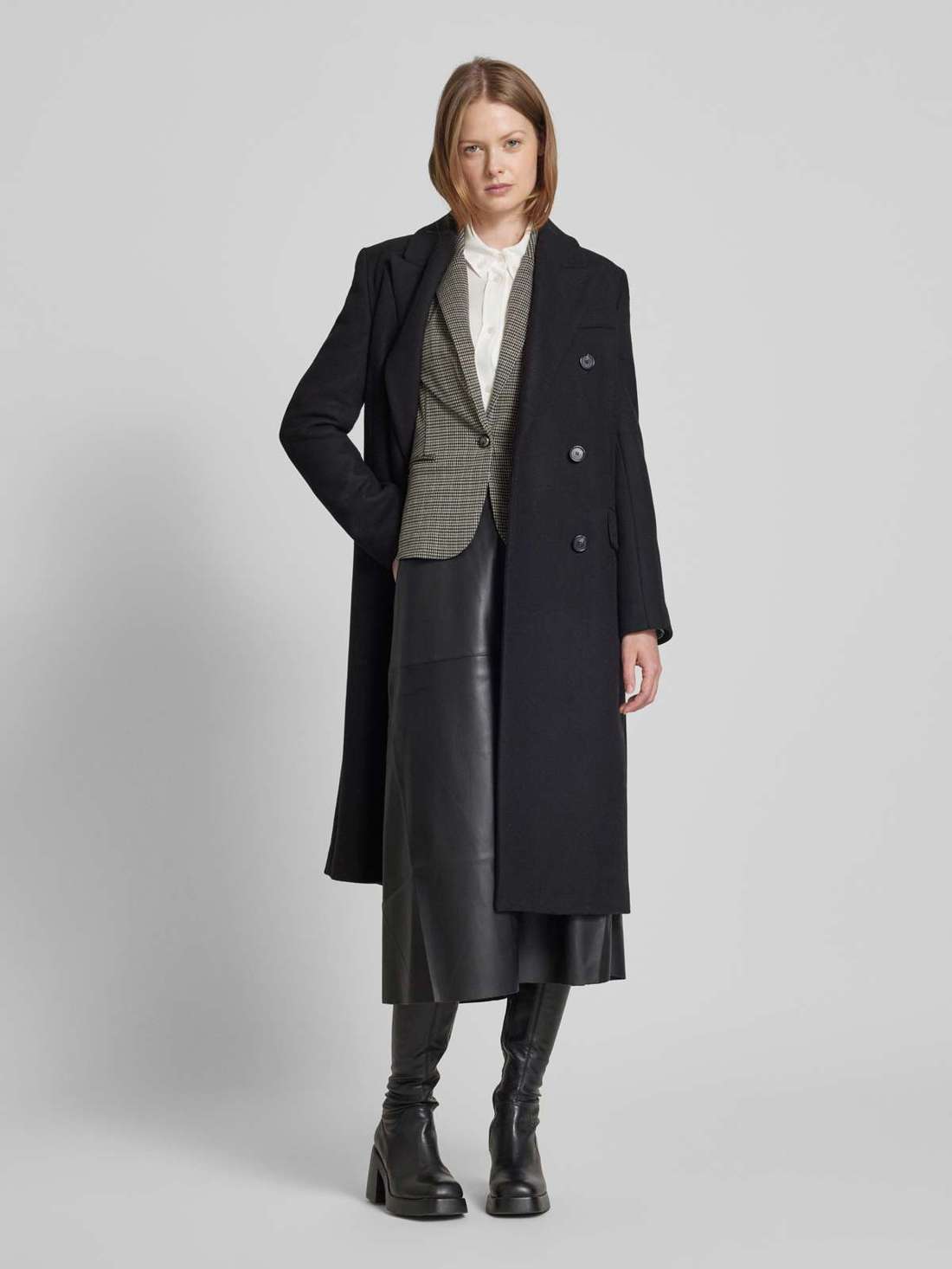 Блейзер с окантованными карманами Rowan