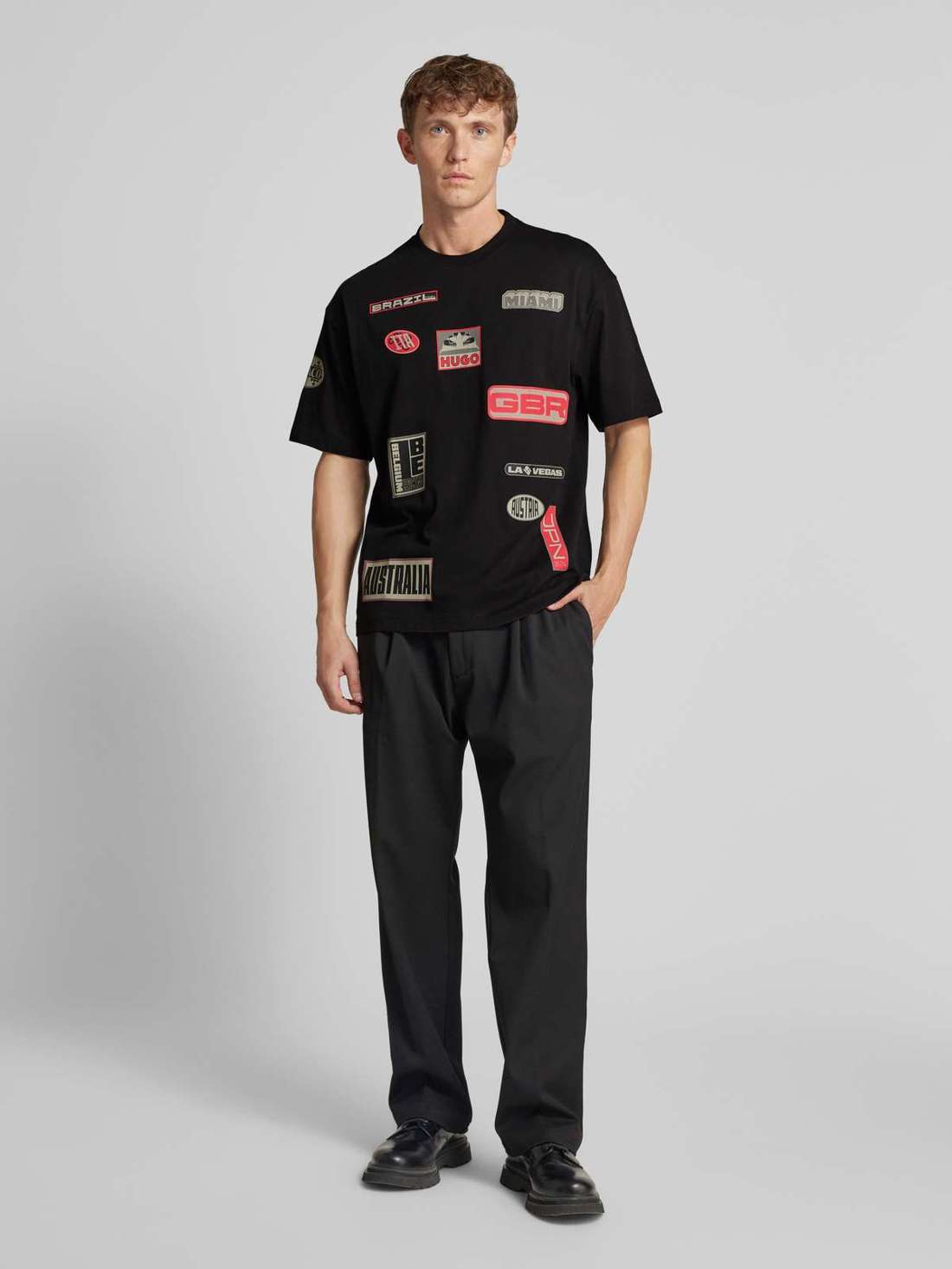 Футболка стандартного кроя с круглым вырезом Druve