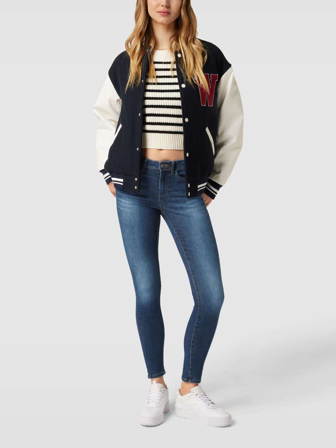 Джинсы с пятью карманами WAUW