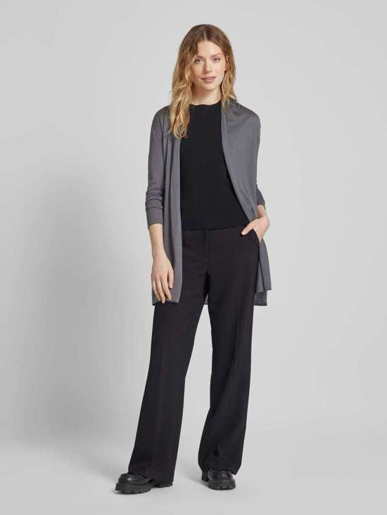 Вязаный кардиган с открытым передом