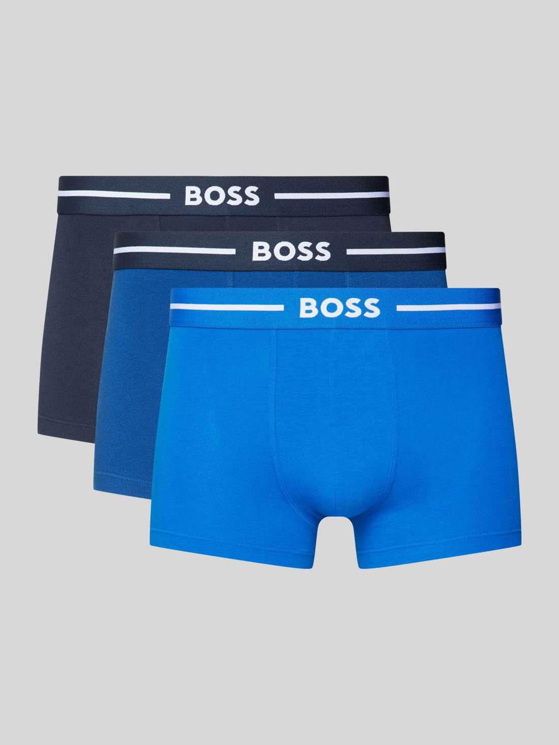 Трусы с эластичной этикеткой на поясе, в упаковке 3 шт