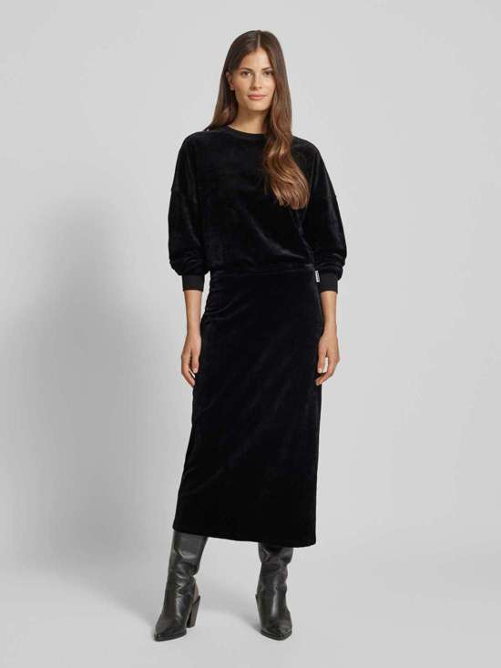 Юбка-миди с лейблом EMOLGAA