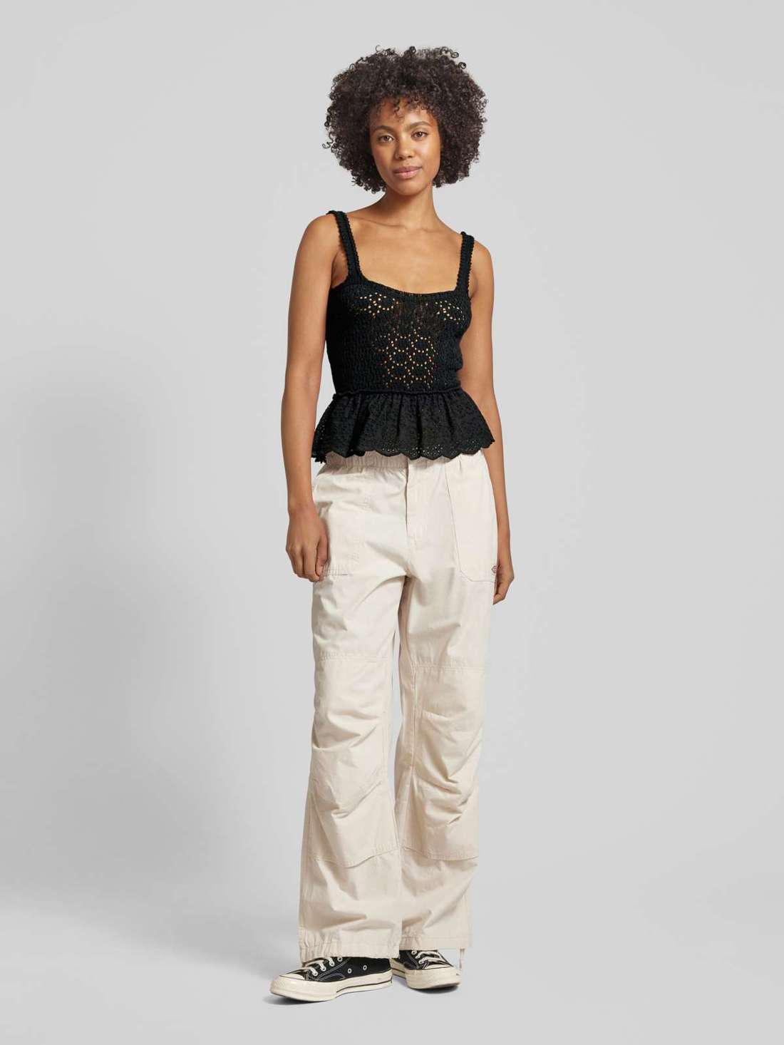 Майка однотонного дизайна CHRISSIA