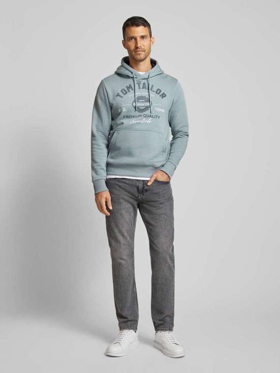 Толстовка обычного кроя из смесового хлопка с принтом логотипа