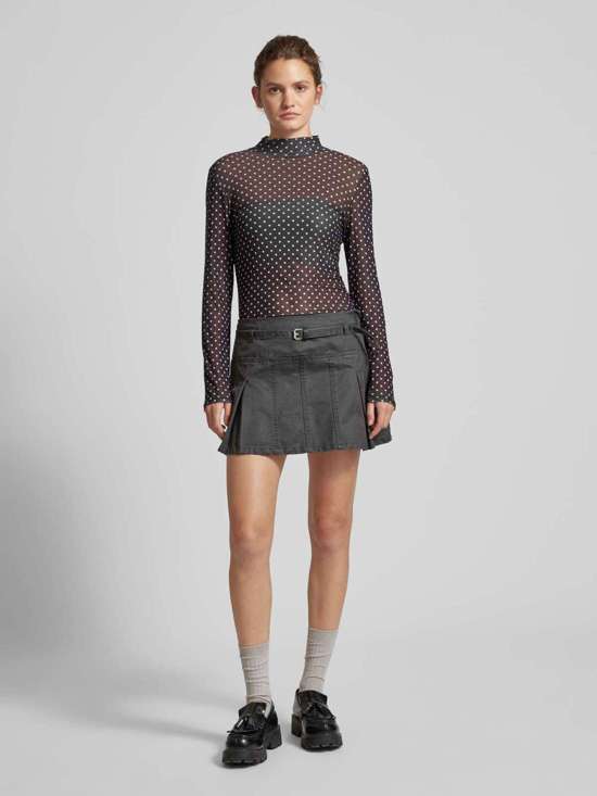 Лонгслив с воротником стойкой Flore