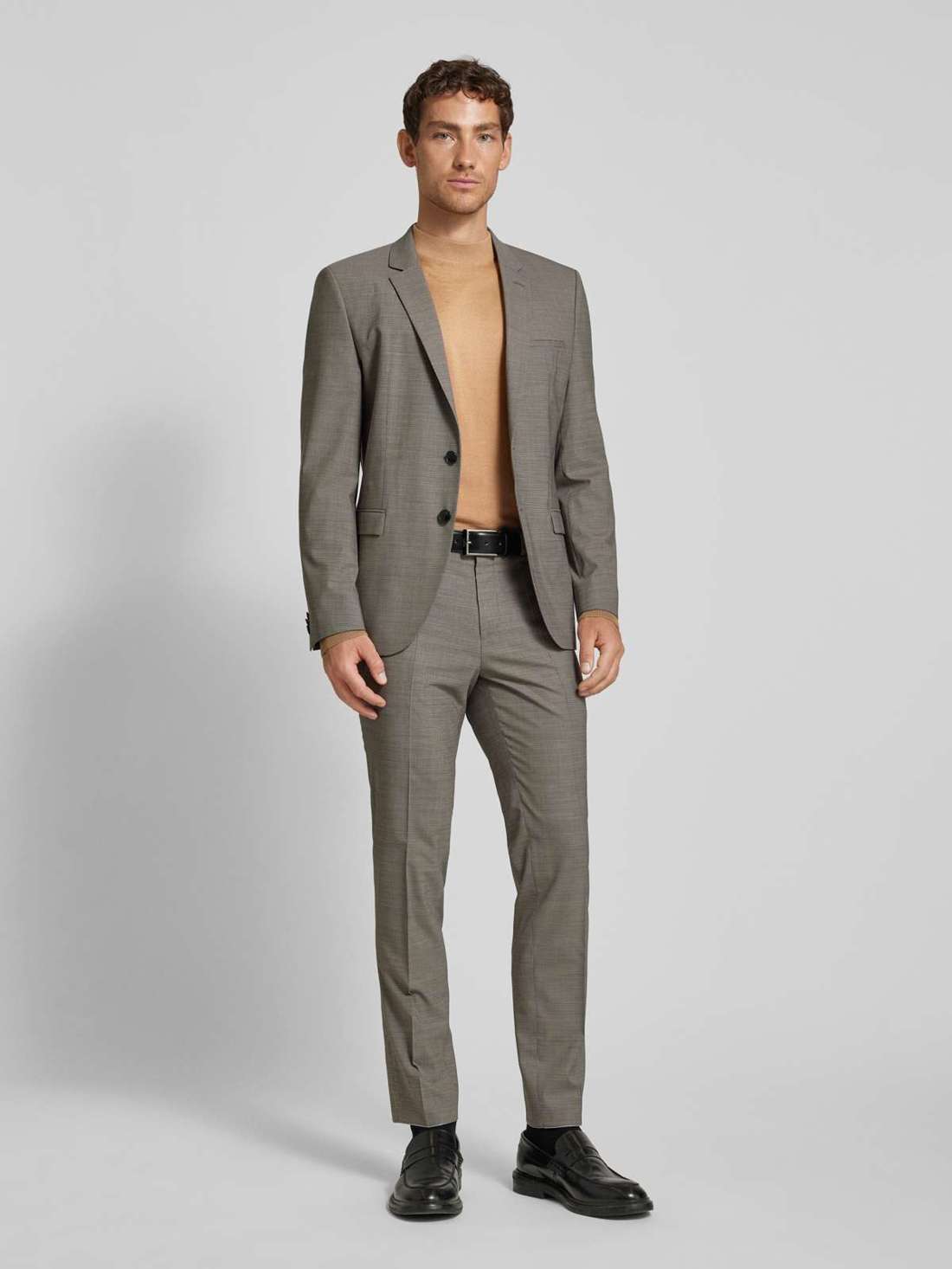 Шерстяной свитер с воротником стойкой Nando