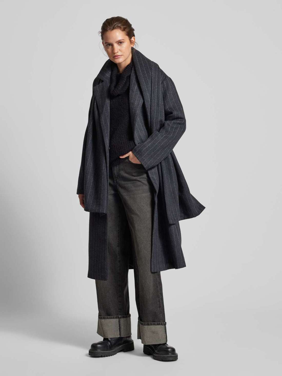 Джинсы мешковатой посадки с пятью карманами Marin