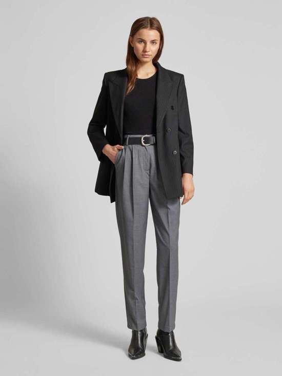 Брюки с завышенной талией и складками RILEY LANYA