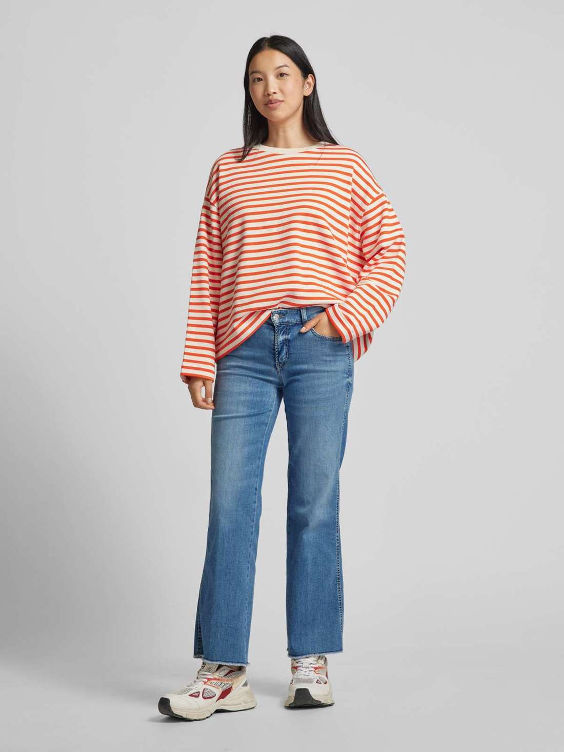 Укороченные джинсы с пятью карманами FRANCESCA