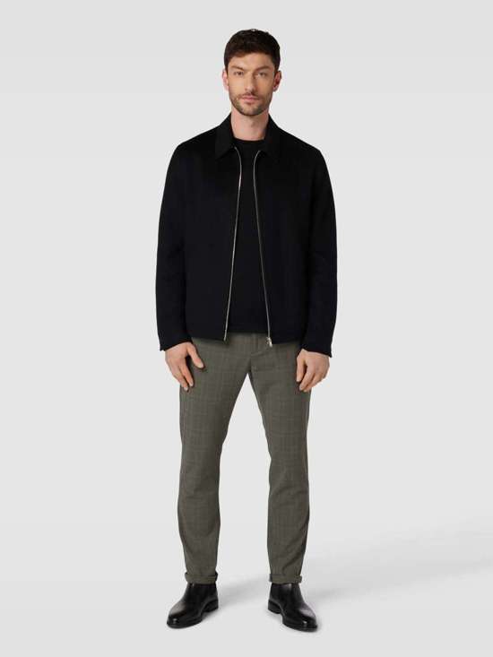 Брюки узкого кроя в клетку «Глен»