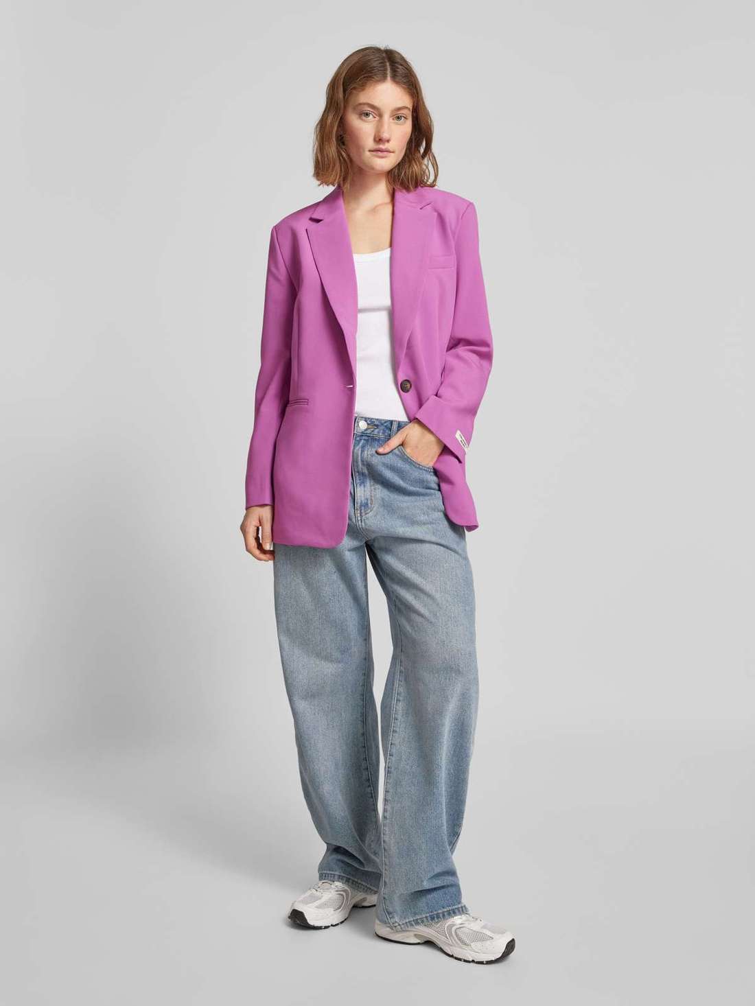 Блейзер с окантованными карманами Mimmi