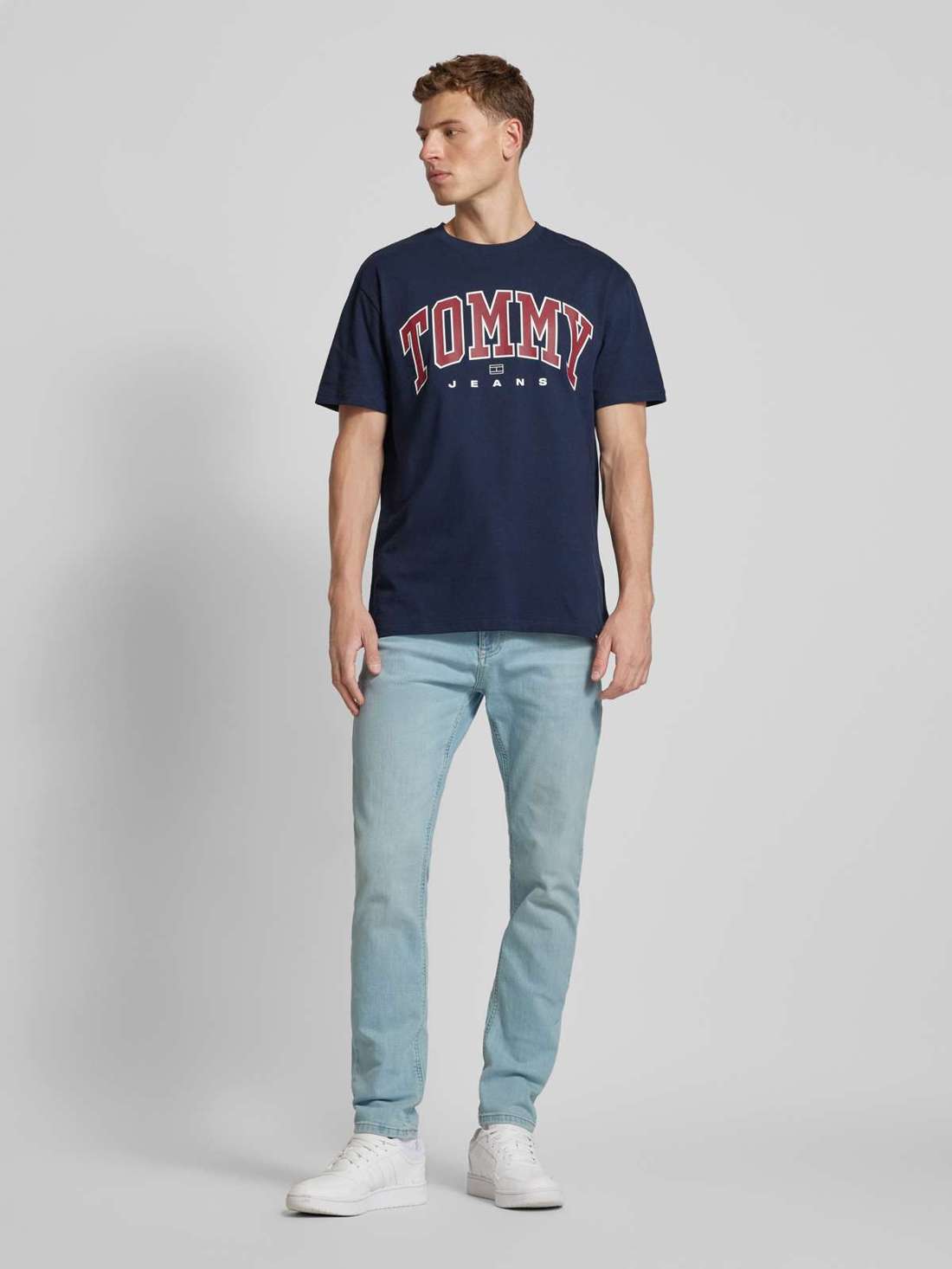 Джинсы узкого кроя с пятью карманами, дизайн «MIKE» AUSTIN