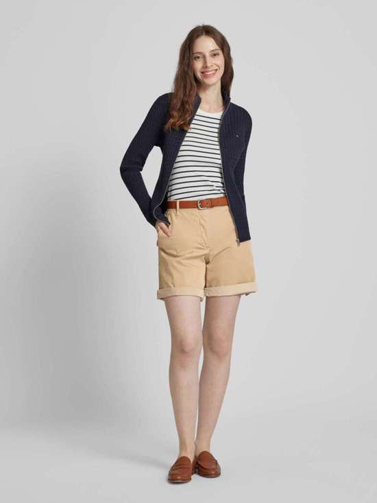 Расклешенные шорты-чиносы с задними карманами CO BLEND GMD