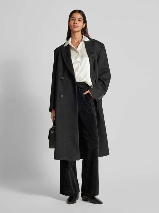 Вельветовые брюки стандартного кроя с эластичным поясом