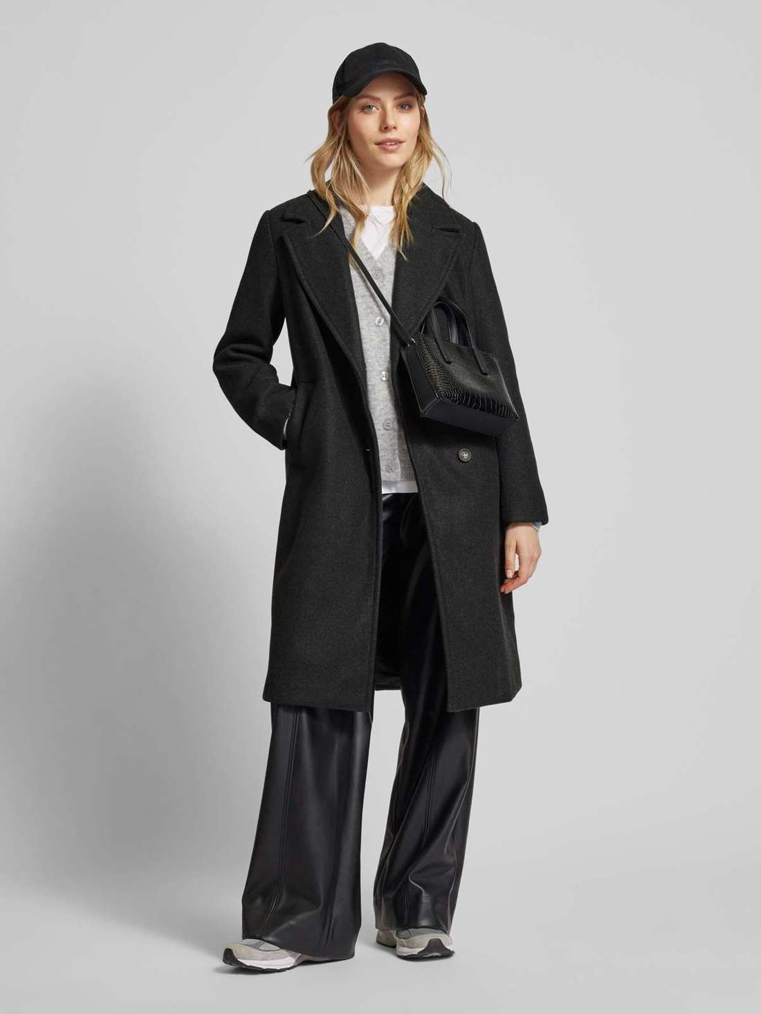 Пальто с воротником с лацканами Cilia