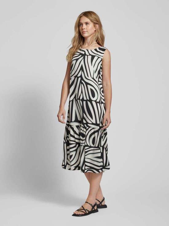 Платье миди с круглым вырезом WICY OASIS