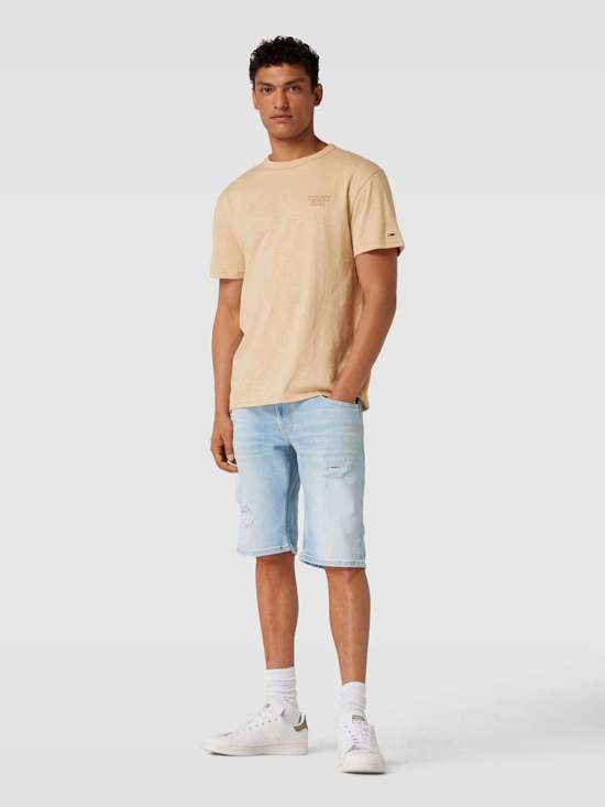 Джинсовые шорты в поношенном виде RONNIE