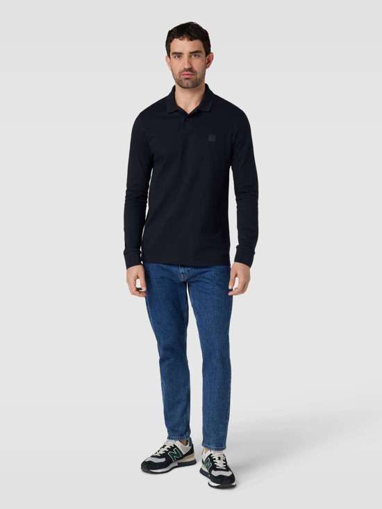 Рубашка-поло с лейблом