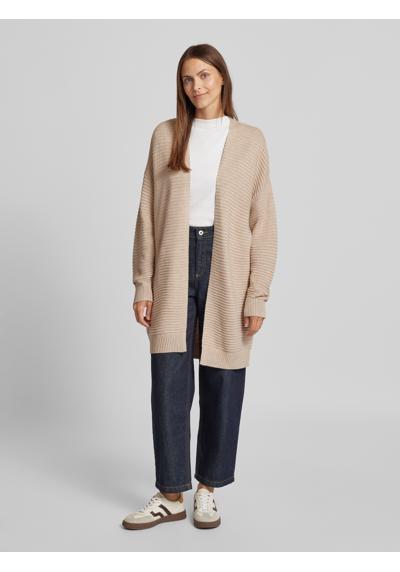 Кардиган с ребристыми манжетами