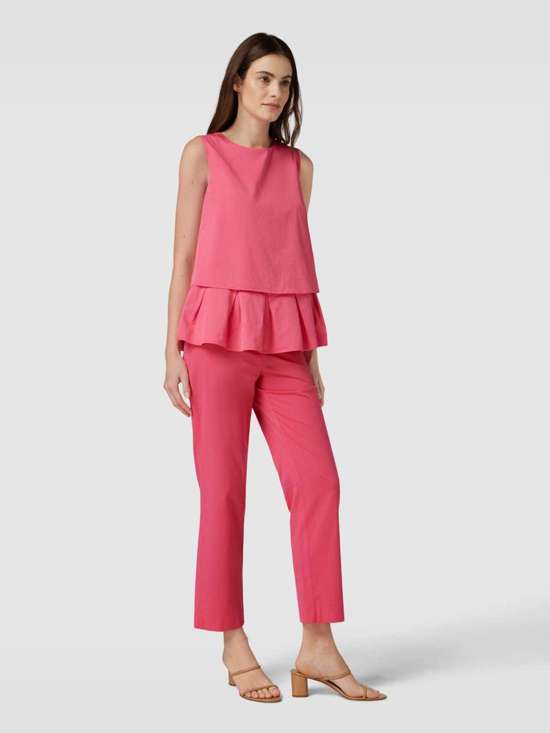 Брюки из ткани с эластичным поясом с логотипом