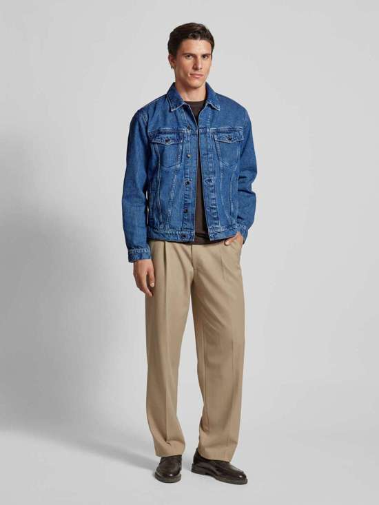 Джинсовая куртка с отложным воротником Livorno