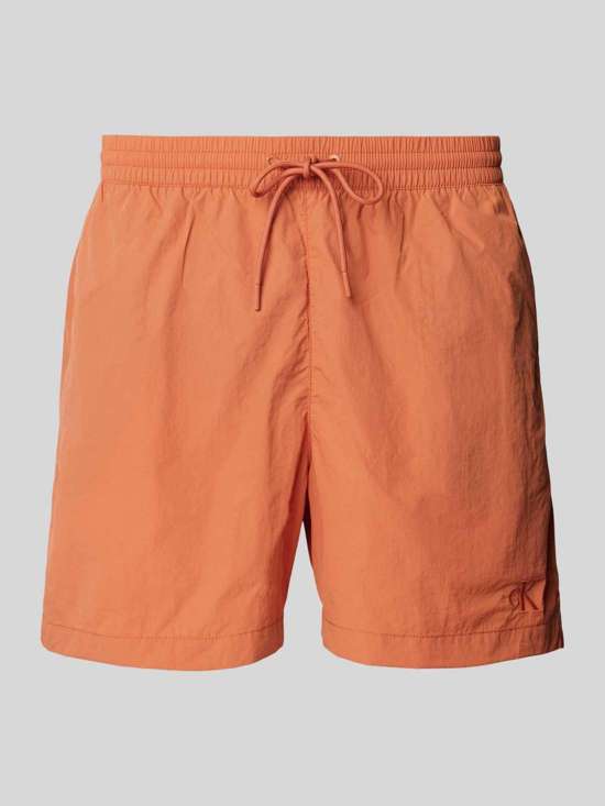 Купальные шорты стандартного кроя с прошитыми этикетками DRAWSTRING