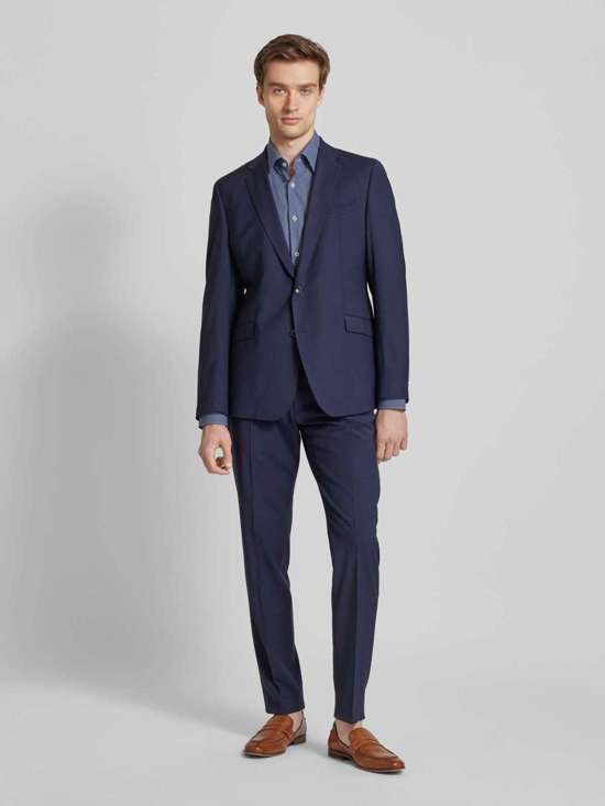 Деловая рубашка приталенного кроя с воротником «Кент» Hank