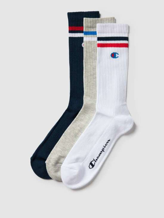 Носки с контрастными полосками, в упаковке 3 шт Crew Socks