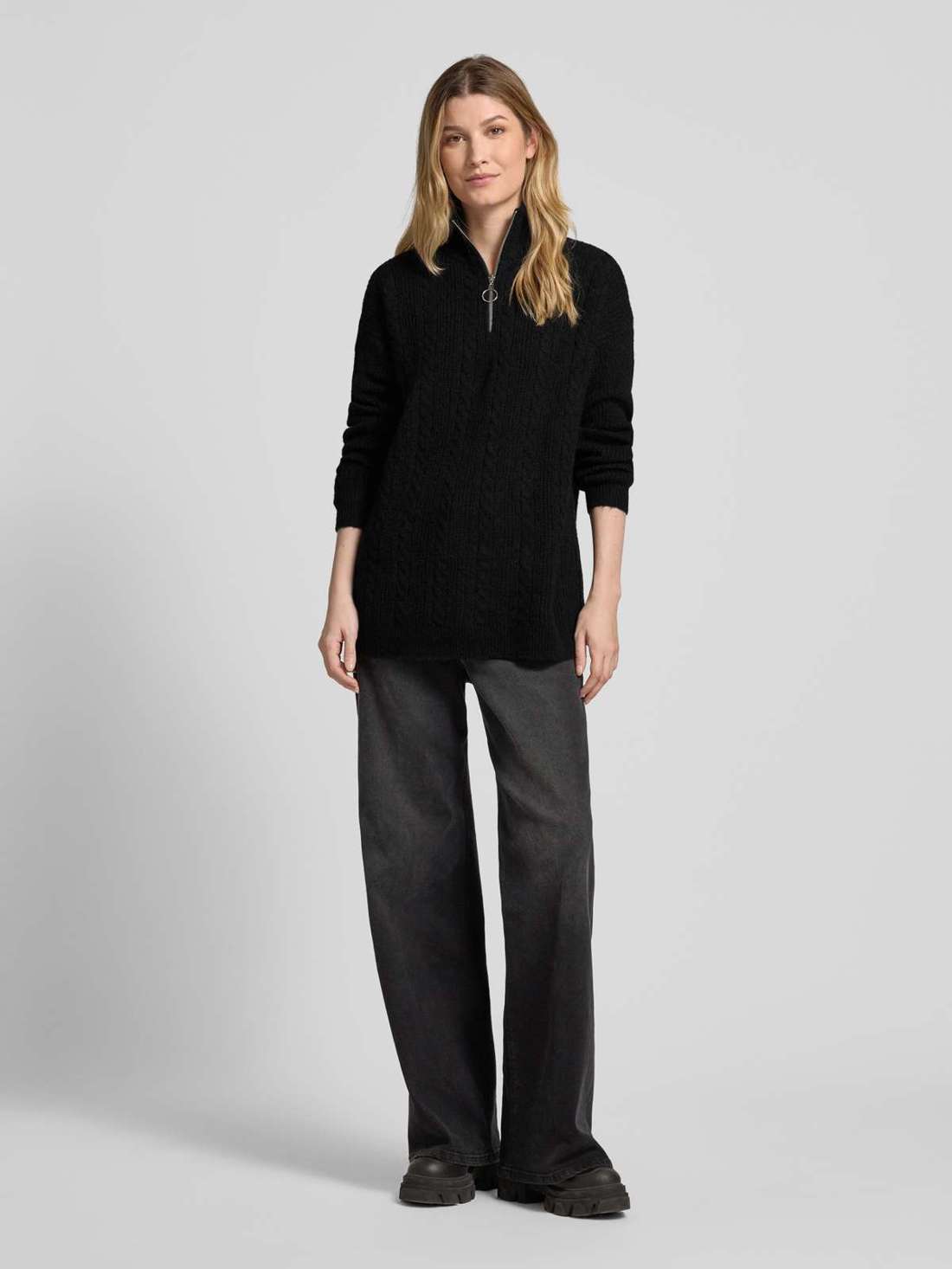 Трикотажный свитер обычного кроя с воротником Тройер MILI